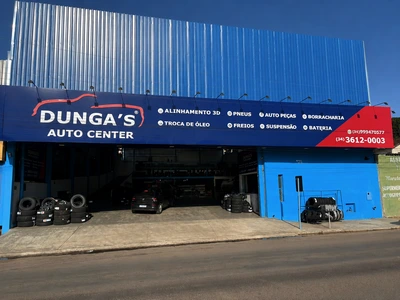 Fachada da Dunga's Auto Center em Araxá